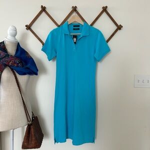 Foxcroft Turquoise Polo Dress
